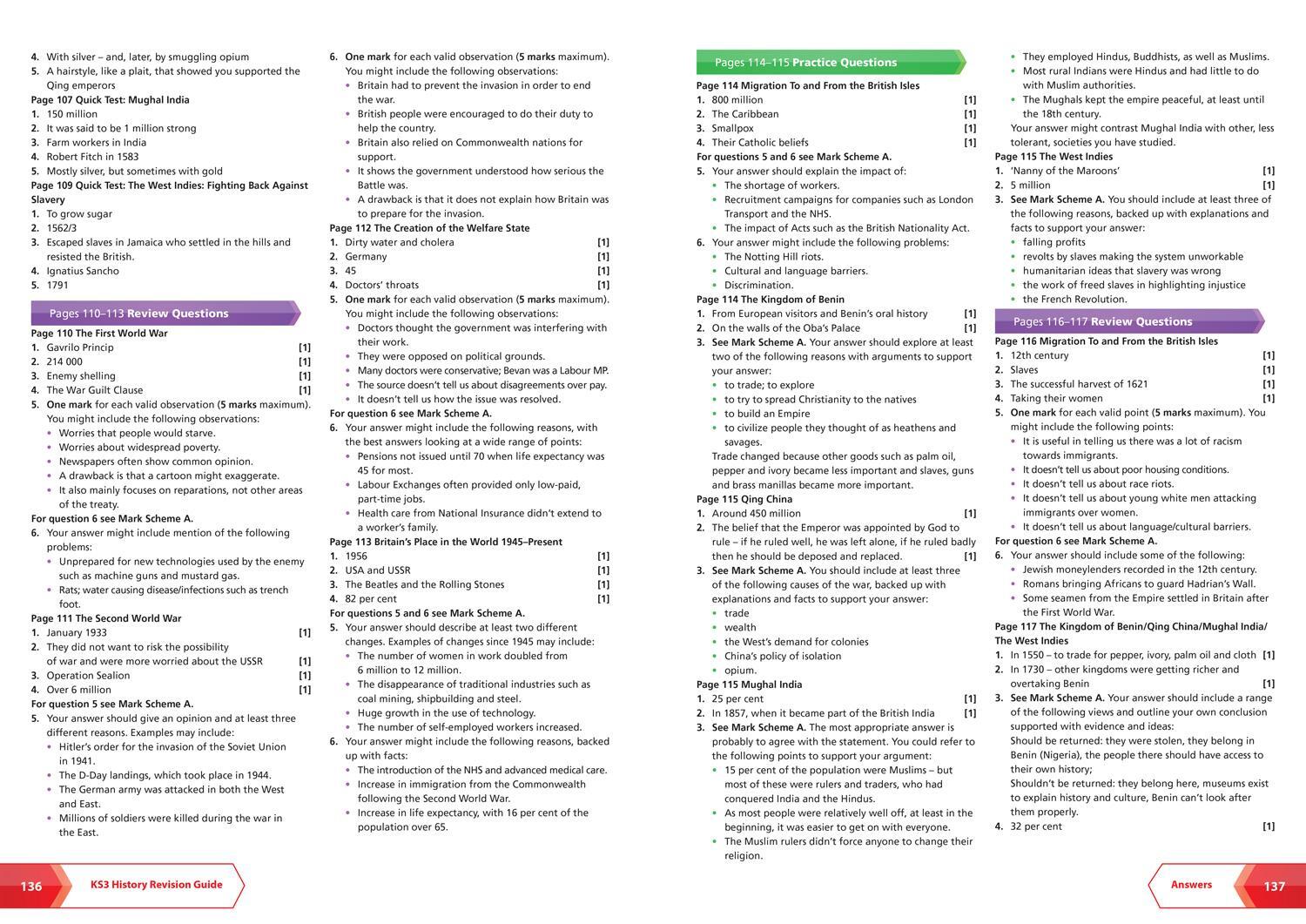 Bild: 9780008551490 | KS3 History All-in-One Complete Revision and Practice | Collins KS3