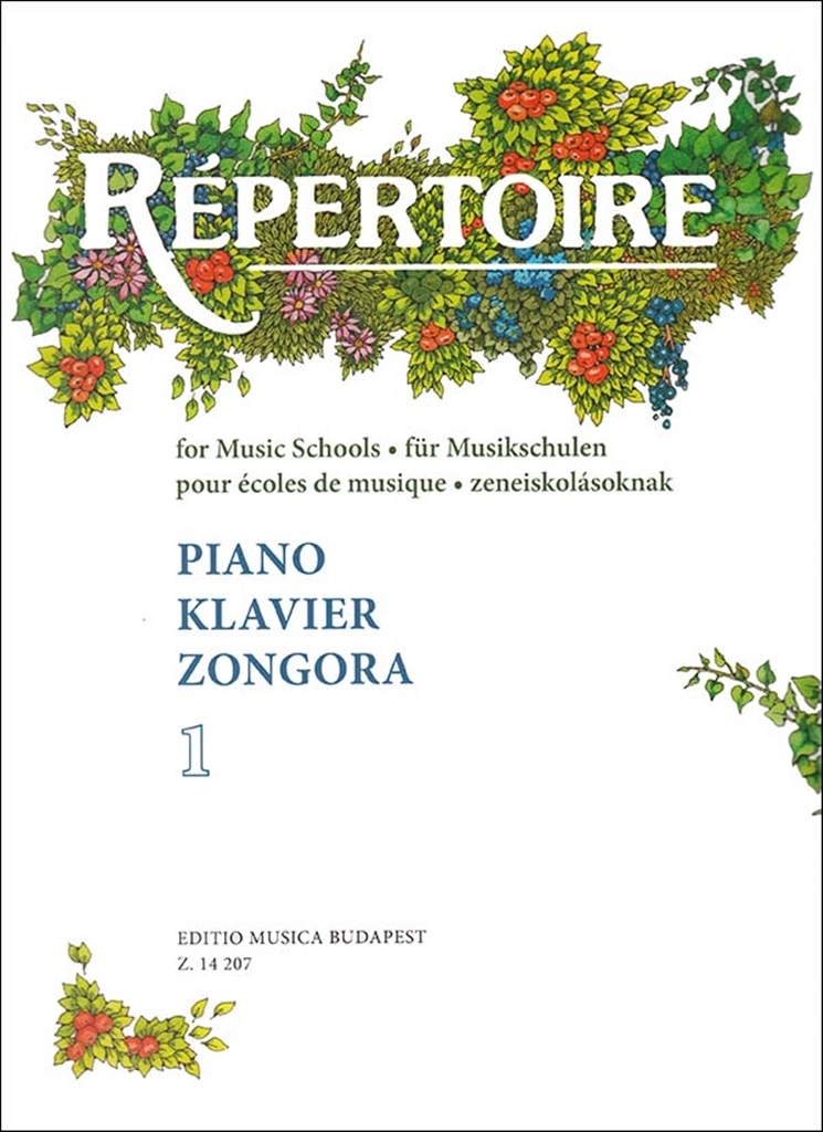 Cover: 9790080142073 | Repertoire für Musikschulen Band 1 für Klavier | Buch | 1999