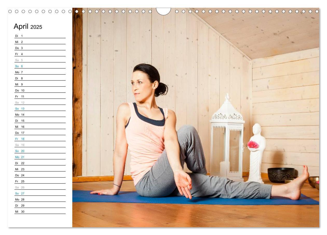 Bild: 9783435561445 | Yoga - ganz einfach zuhause (Wandkalender 2025 DIN A3 quer),...