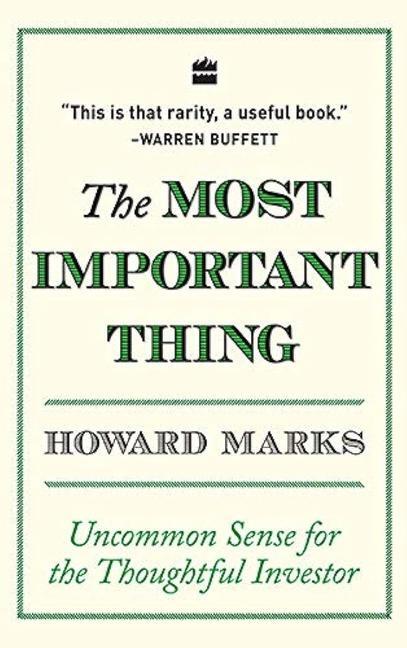 Cover: 9789353022792 | The most important thing | Howard Marks | Taschenbuch | Englisch