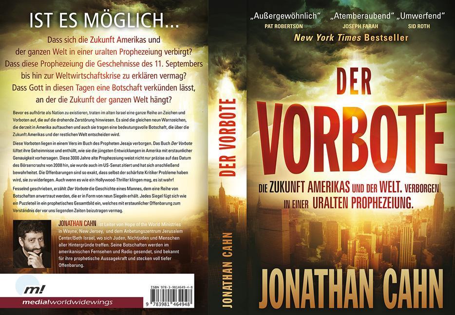 Bild: 9783981464948 | Der Vorbote | Jonathan Cahn | Taschenbuch | 296 S. | Deutsch | 2013