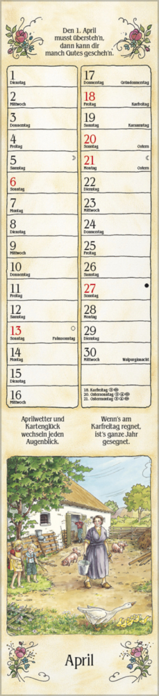 Bild: 9783731877295 | Bauernkalender Langplaner 2025 | Korsch Verlag | Kalender | 13 S.