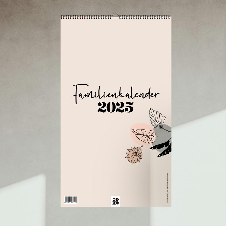 Cover: 9783690282192 | Design Familienkalender 2025 Boho / Scandi | Anja Garschhammer (u. a.)