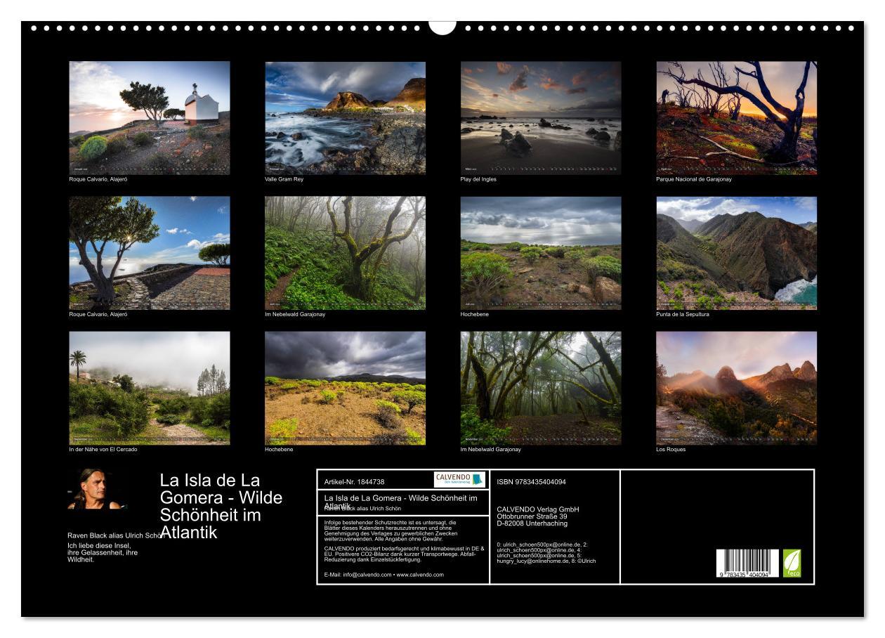 Bild: 9783435404094 | La Isla de La Gomera - Wilde Schönheit im Atlantik (Wandkalender...