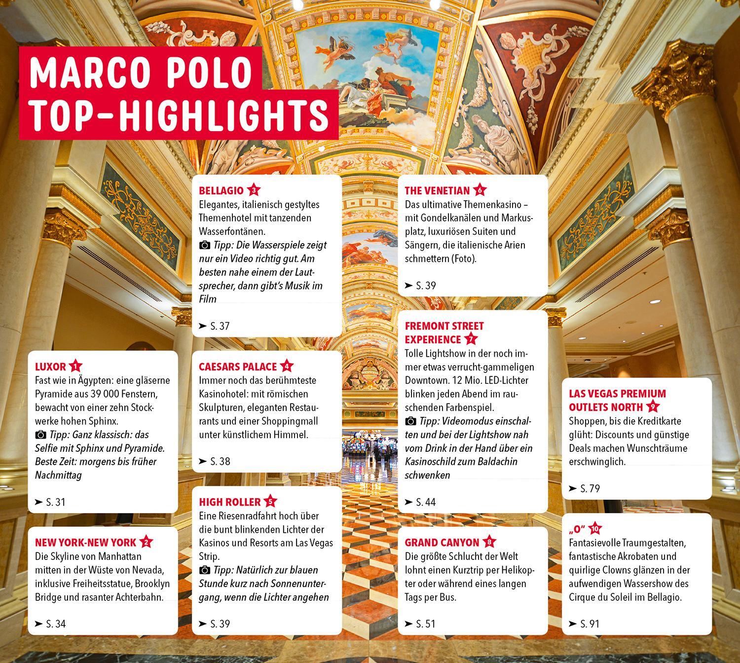 Bild: 9783829750189 | MARCO POLO Reiseführer Las Vegas | Karl Teuschl (u. a.) | Taschenbuch