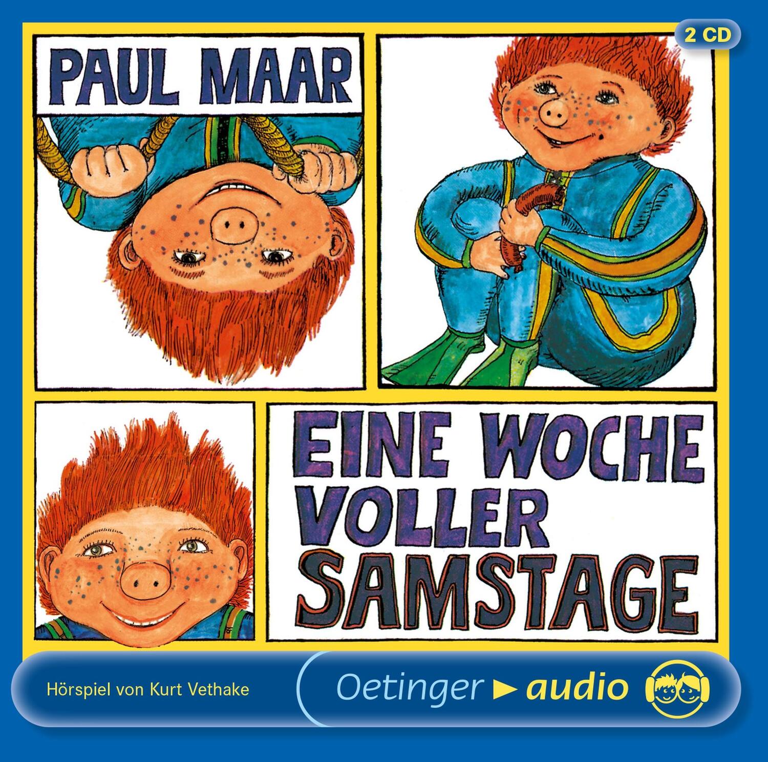 Cover: 9783837300260 | Eine Woche voller Samstage. 2 CDs | Hörspiel | Paul Maar | Audio-CD