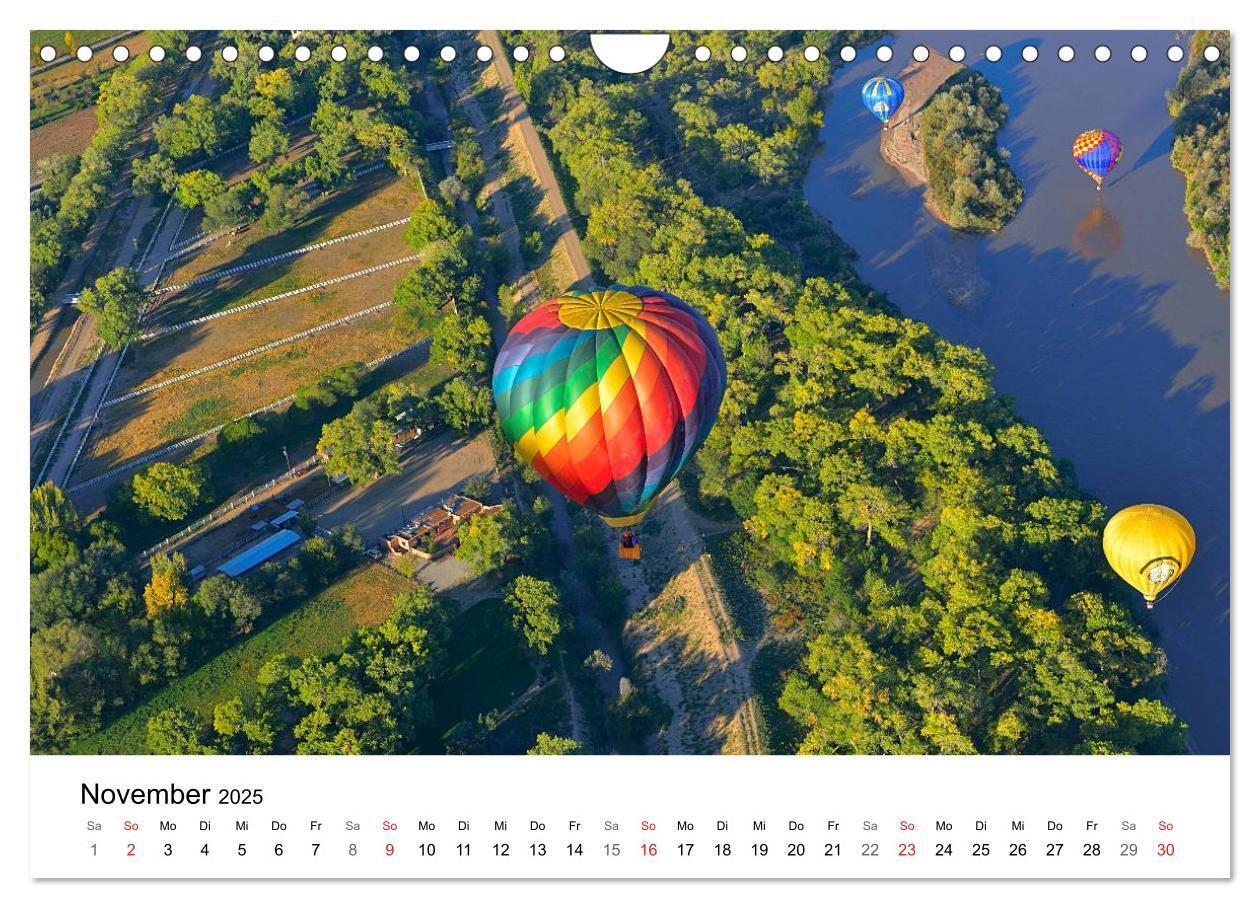 Bild: 9783435468782 | Balloon Fiesta New Mexico (Wandkalender 2025 DIN A4 quer), CALVENDO...