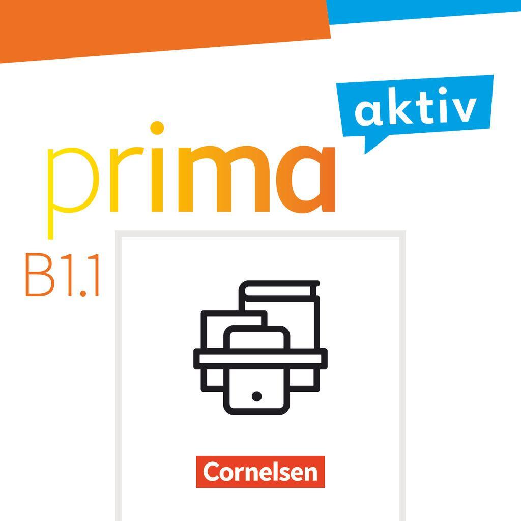 Cover: 9783061226084 | Prima aktiv B1. Band 1 - Kursbuch und Arbeitsbuch im Paket | Buch