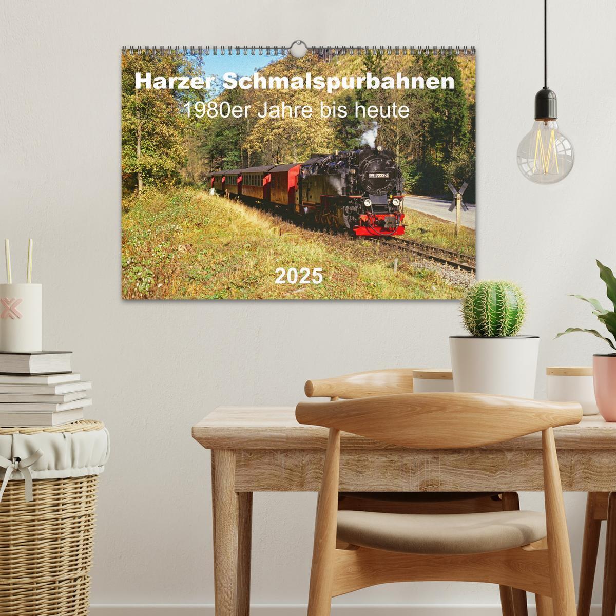 Bild: 9783435120925 | Harzer Schmalspurbahnen 1980er Jahre bis heute (Wandkalender 2025...