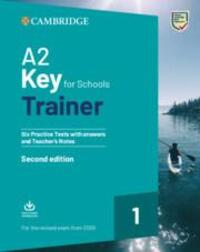 Cover: 9781108525800 | A2 Key for Schools Trainer 1 for the Revised Exam from 2020 Six...