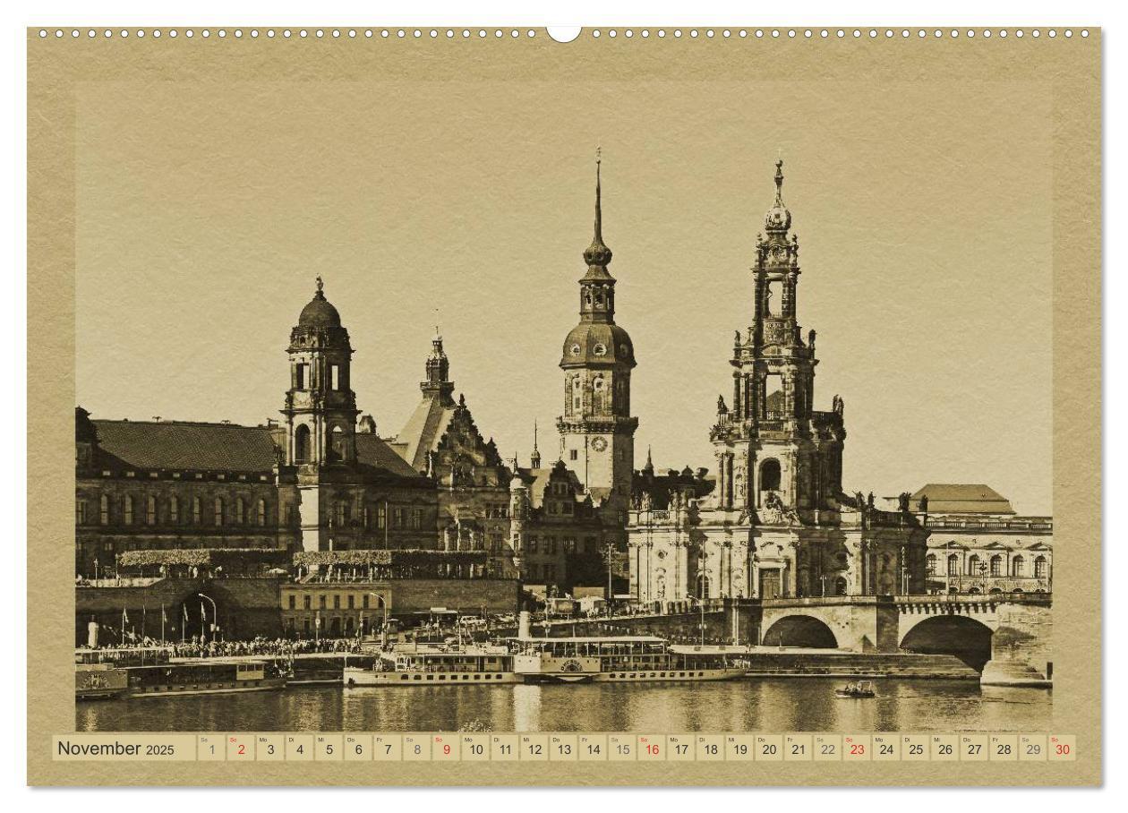 Bild: 9783435828500 | Dresden - Ein Kalender im Zeitungsstil (Wandkalender 2025 DIN A2...