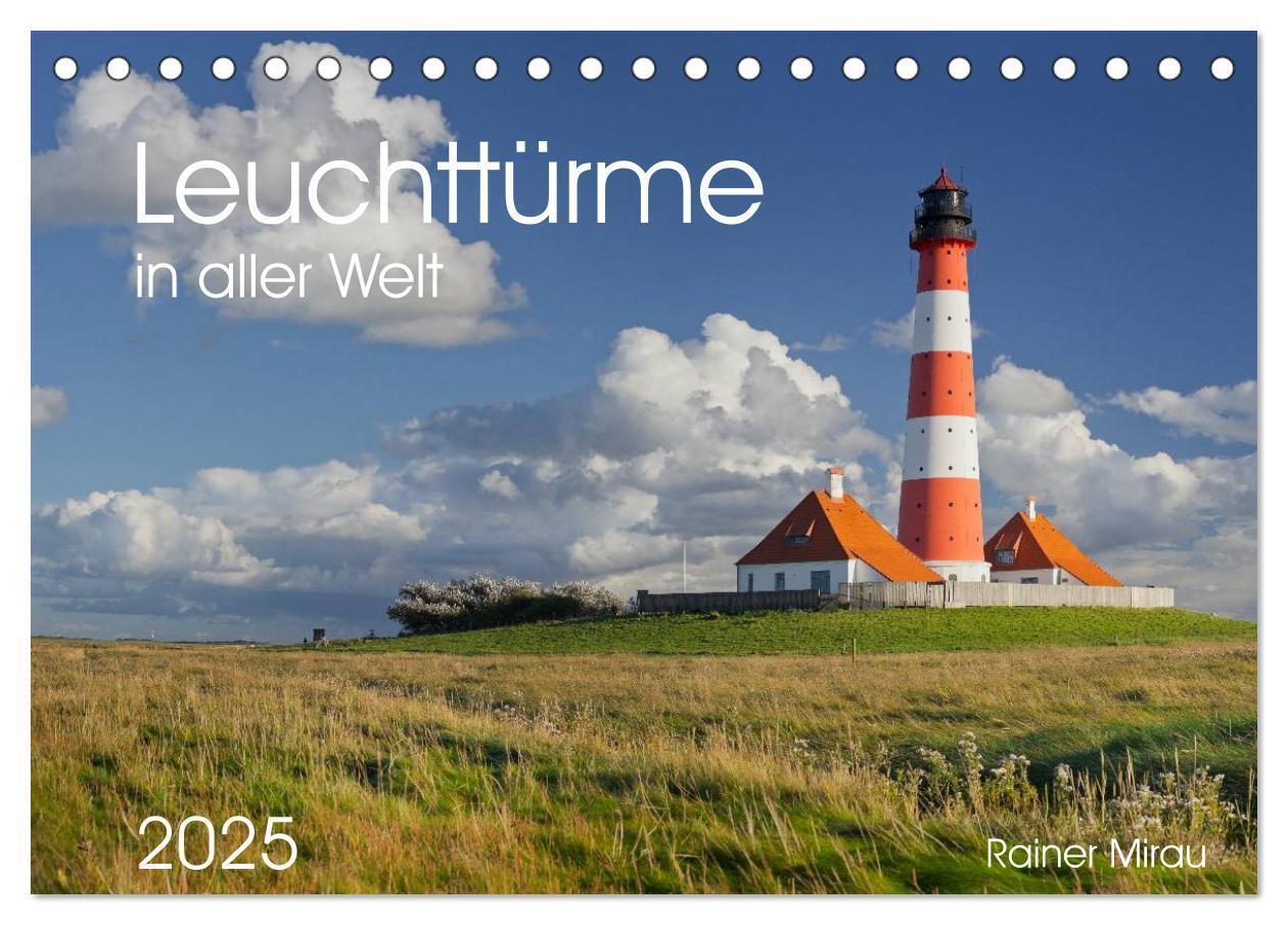 Cover: 9783435564989 | Leuchttürme in aller Welt 2025 (Tischkalender 2025 DIN A5 quer),...