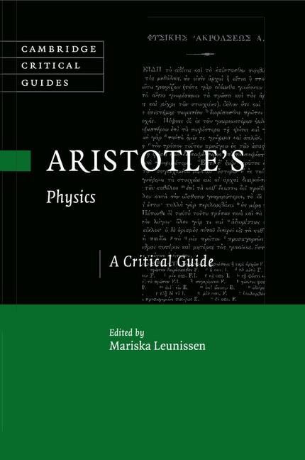 Cover: 9781108454186 | Aristotle's Physics | Mariska Leunissen | Taschenbuch | Englisch