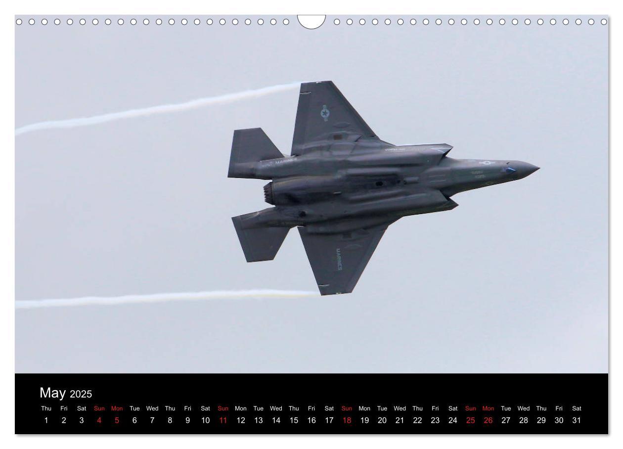 Bild: 9781325951314 | Lockheed Martin F35 Stealth Fighter (Wall Calendar 2025 DIN A3...