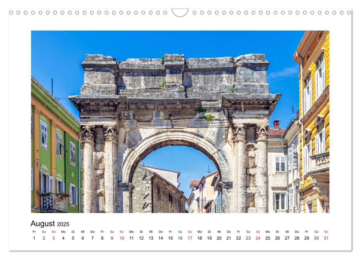 Bild: 9783435175826 | Istrien - Piran ¿ Novigrad ¿ Rovinj ¿ Pula (Wandkalender 2025 DIN...