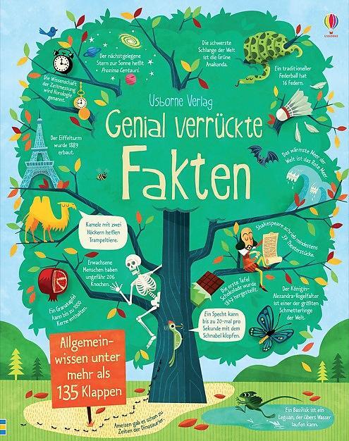 Cover: 9781782323242 | Genial verrückte Fakten | Allgemeinwissen unter mehr als 135 Klappen