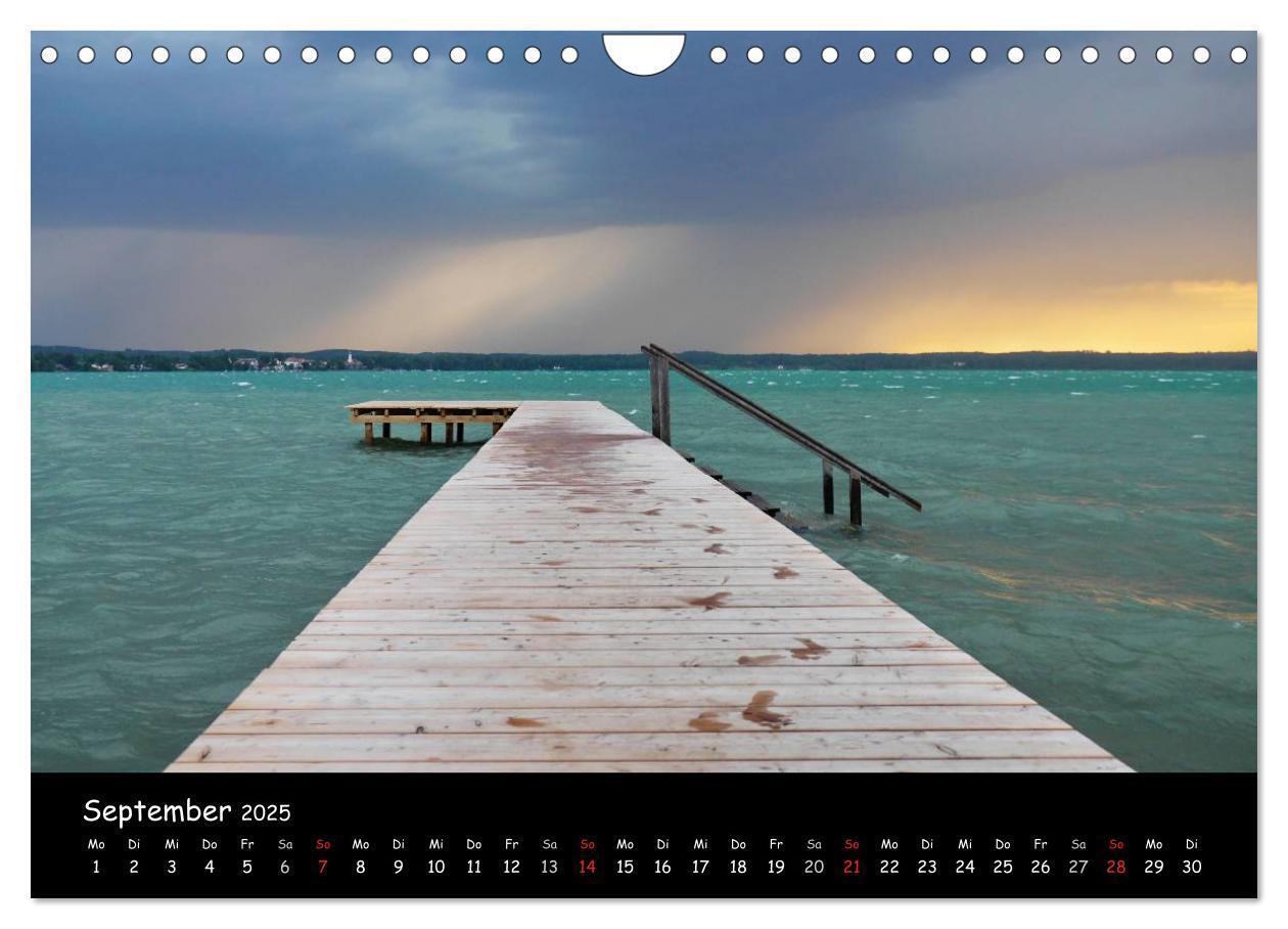 Bild: 9783435771530 | Starnberger See - Silent Moments (Wandkalender 2025 DIN A4 quer),...