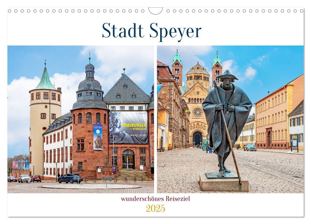 Cover: 9783383892868 | Stadt Speyer - wunderschönes Reiseziel (Wandkalender 2025 DIN A3...