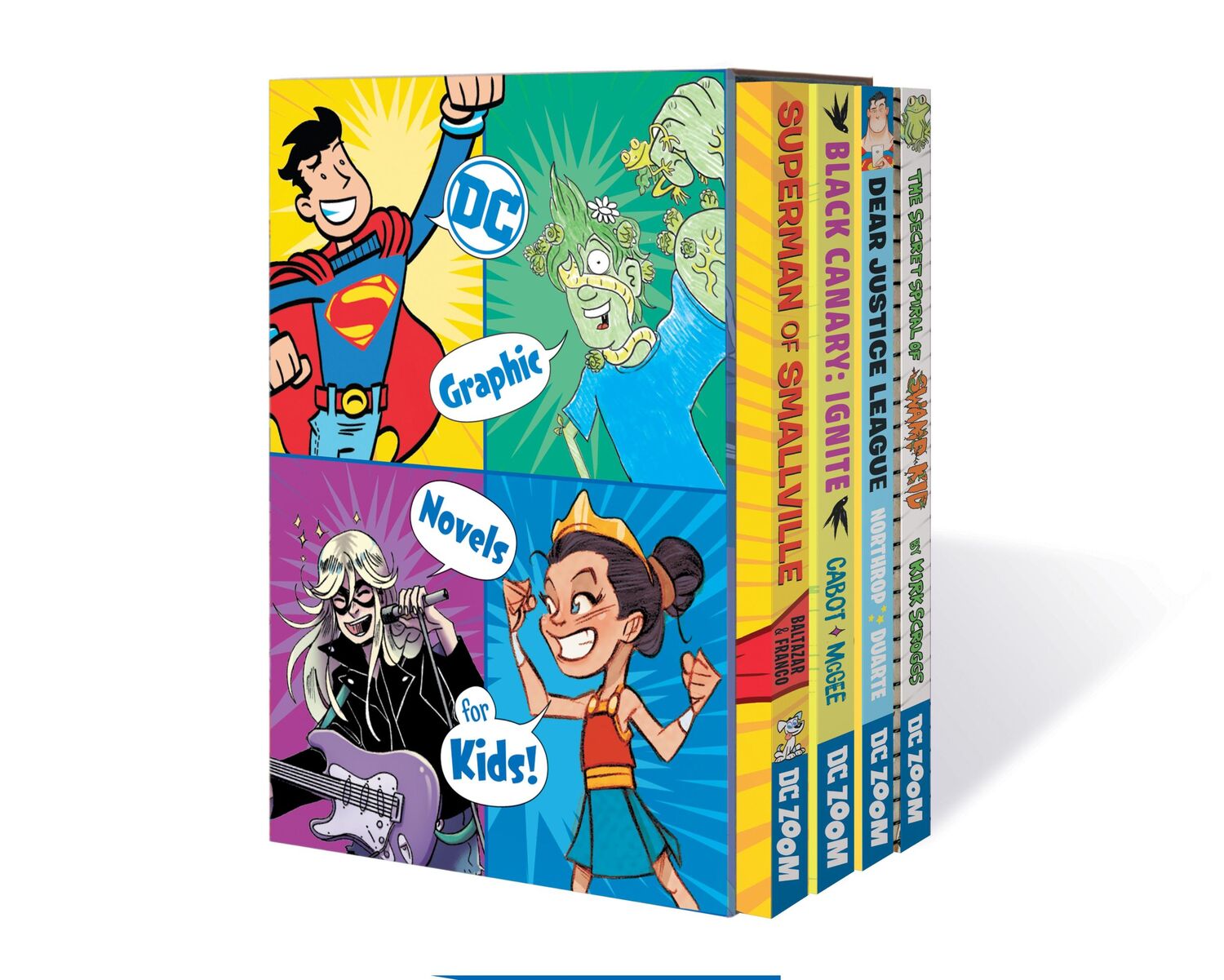 Cover: 9781779507044 | DC Graphic Novels for Kids Box Set 4 | Various | Box | Vorlagebögen