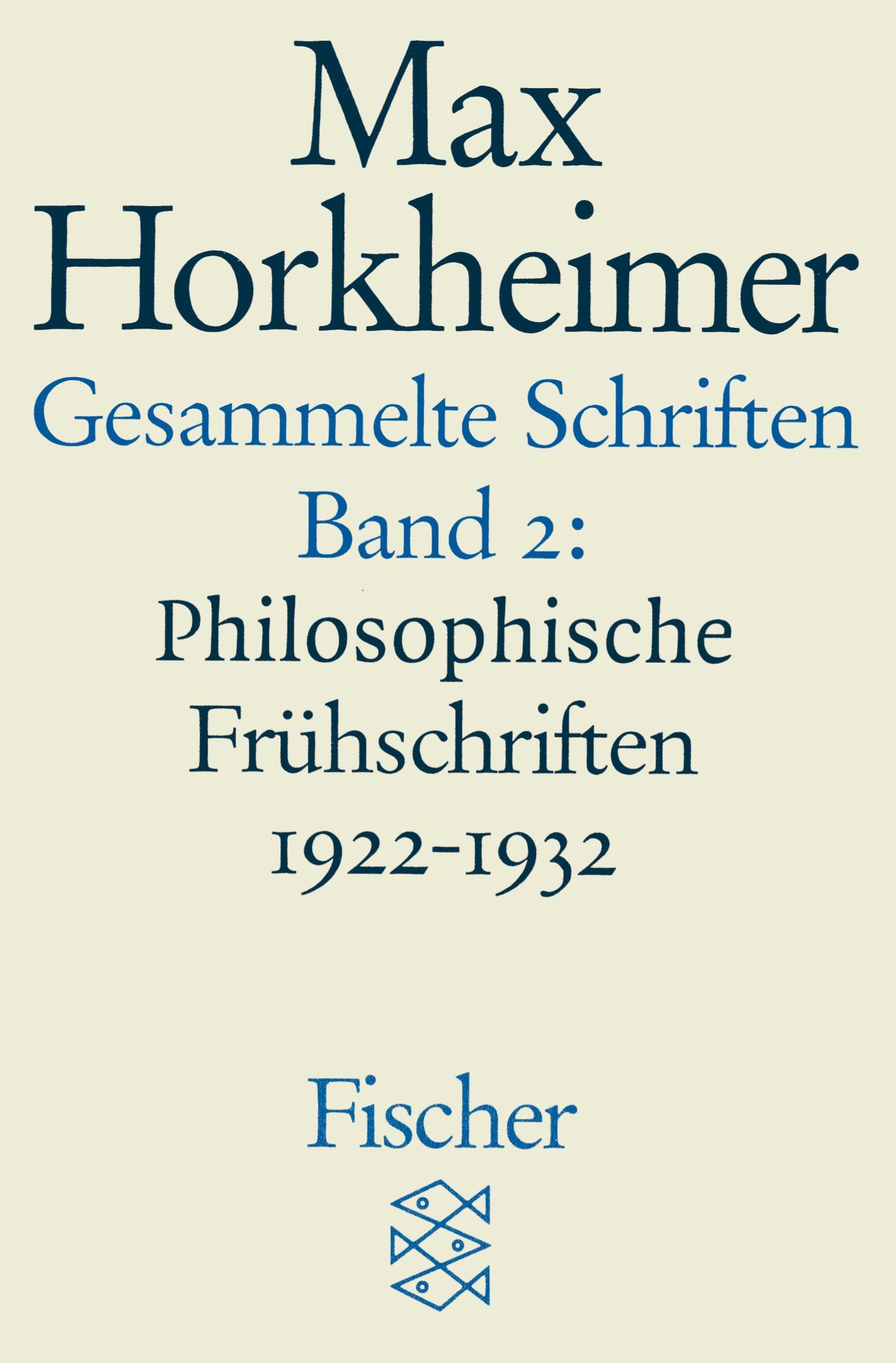 Cover: 9783596273768 | Gesammelte Schriften in 19 Bänden | Max Horkheimer | Taschenbuch