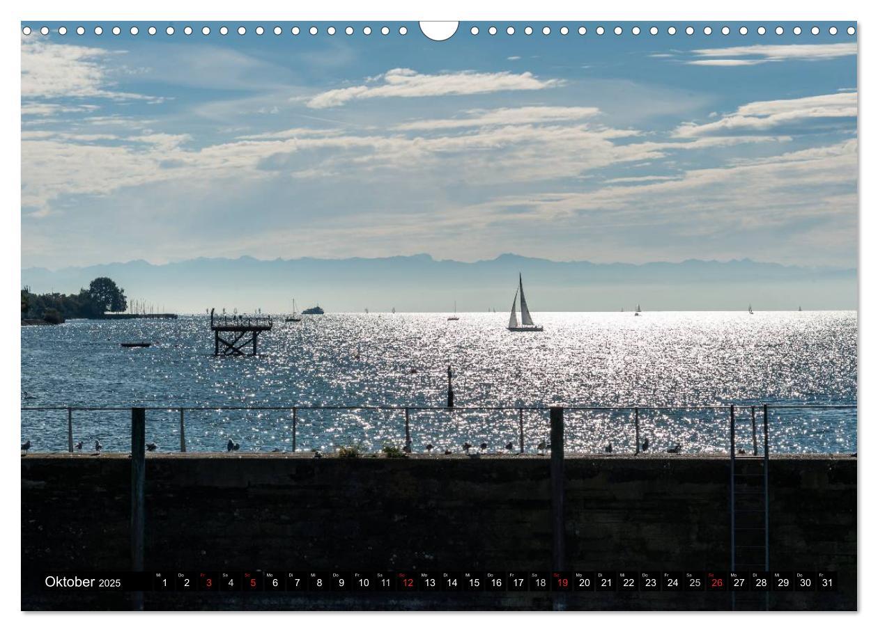 Bild: 9783435777914 | BODENSEE (Wandkalender 2025 DIN A3 quer), CALVENDO Monatskalender