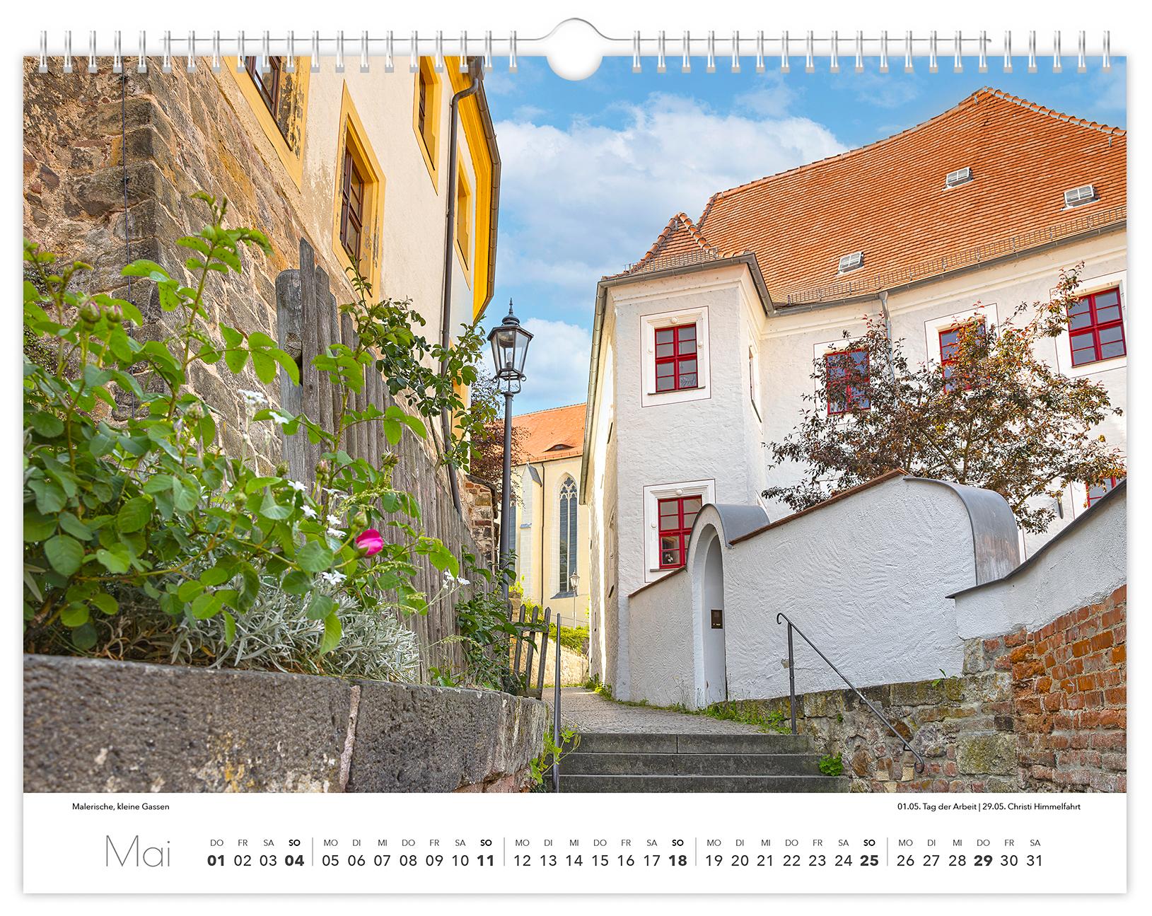 Bild: 9783910680623 | Kalender Meißen 2025 | 40 x 30 cm weißes Kalendarium | Verlag (u. a.)