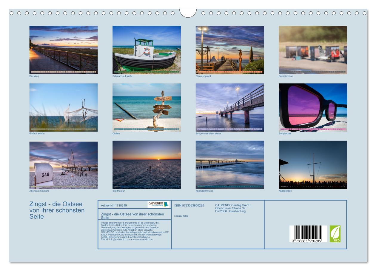 Bild: 9783383950285 | Zingst - die Ostsee von ihrer schönsten Seite (Wandkalender 2025...