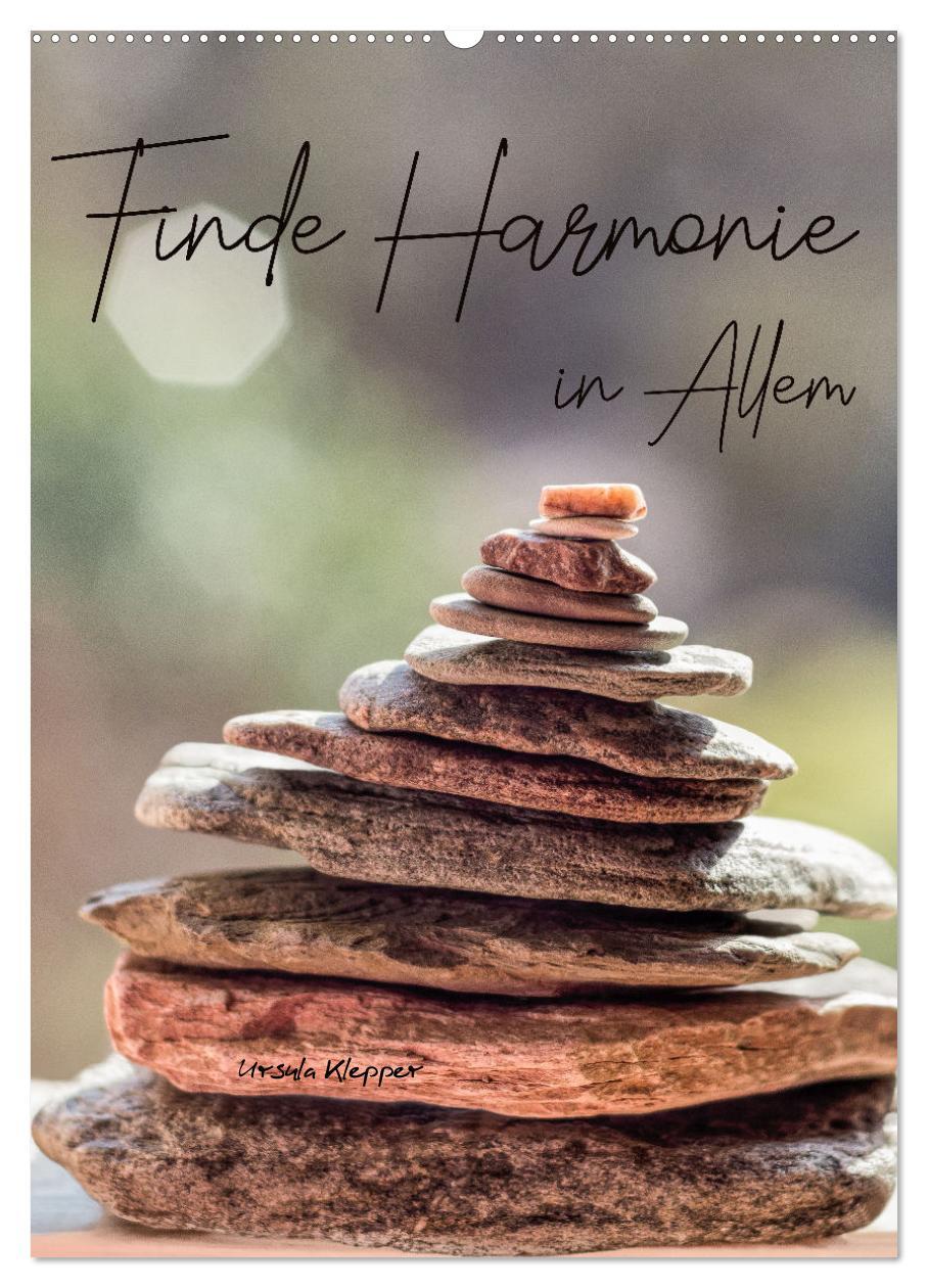 Cover: 9783435914432 | Finde Harmonie in Allem (Wandkalender 2025 DIN A2 hoch), CALVENDO...