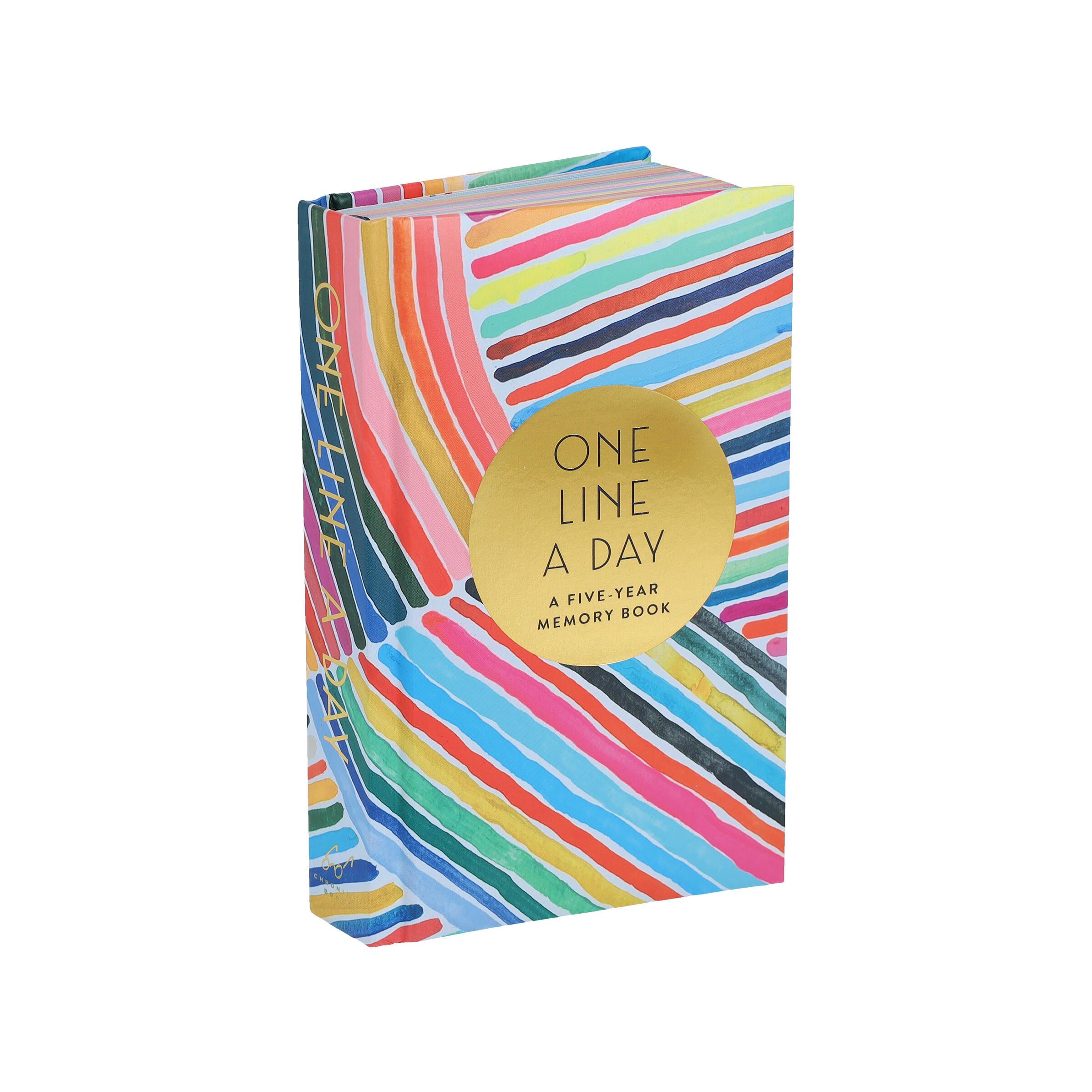 Cover: 9781452174808 | Rainbow One Line a Day | A Five-Year Memory Book | Kindah Khalidy