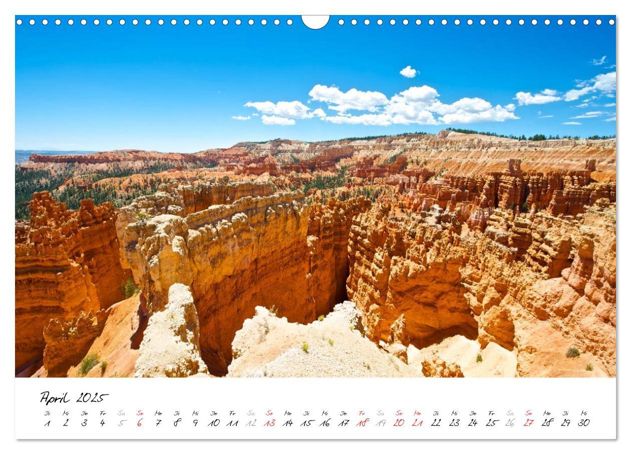 Bild: 9783435506538 | Höhepunkte im Westen der USA (Wandkalender 2025 DIN A3 quer),...