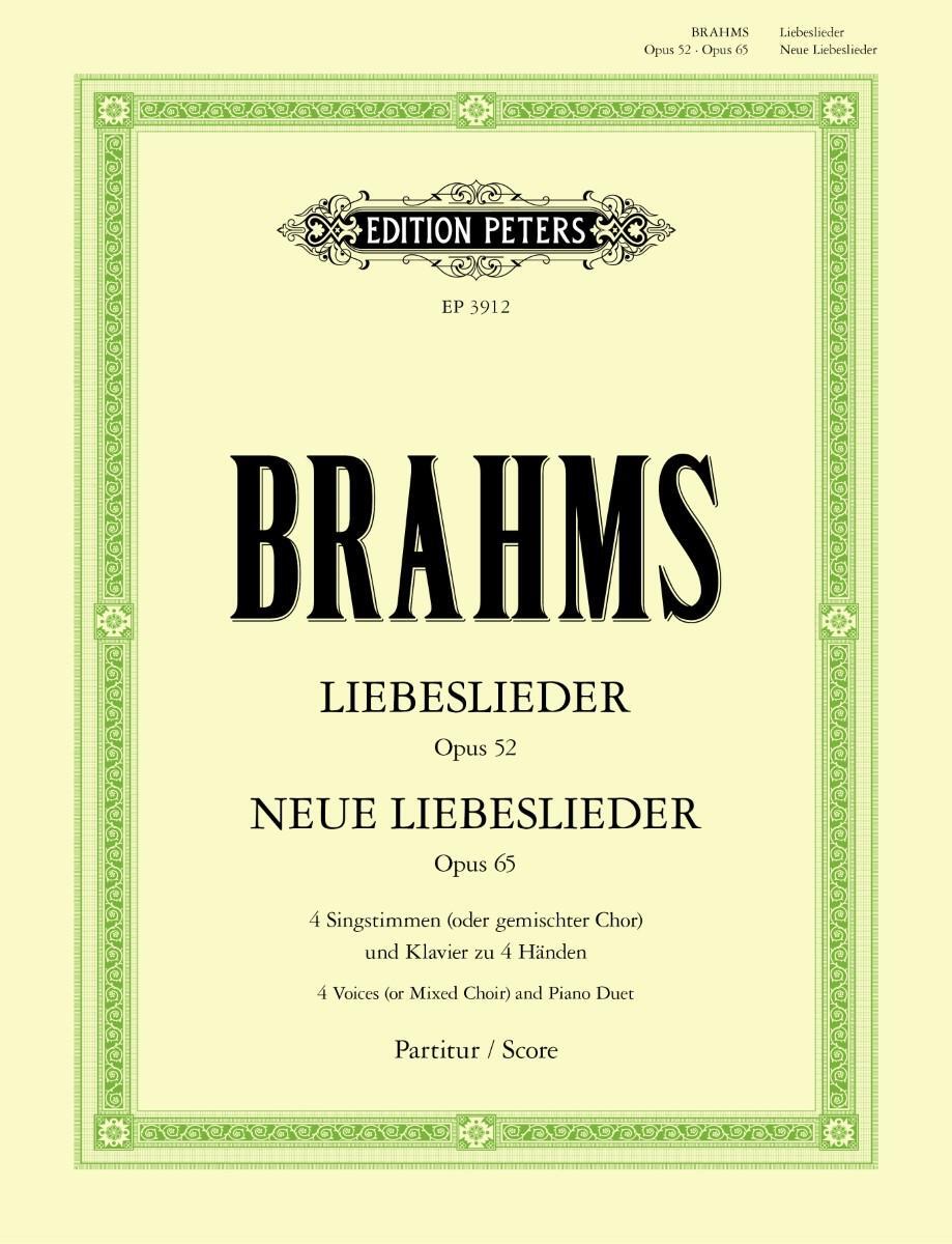 Cover: 9790014019570 | Liebeslieder / Neue Liebeslieder op. 52 / 65 | Johannes Brahms (u. a.)