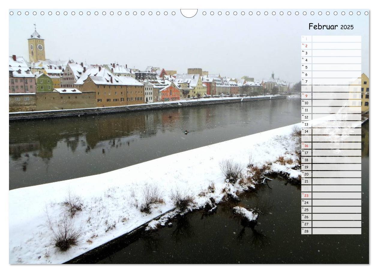 Bild: 9783435502042 | Regensburg erleben (Wandkalender 2025 DIN A3 quer), CALVENDO...