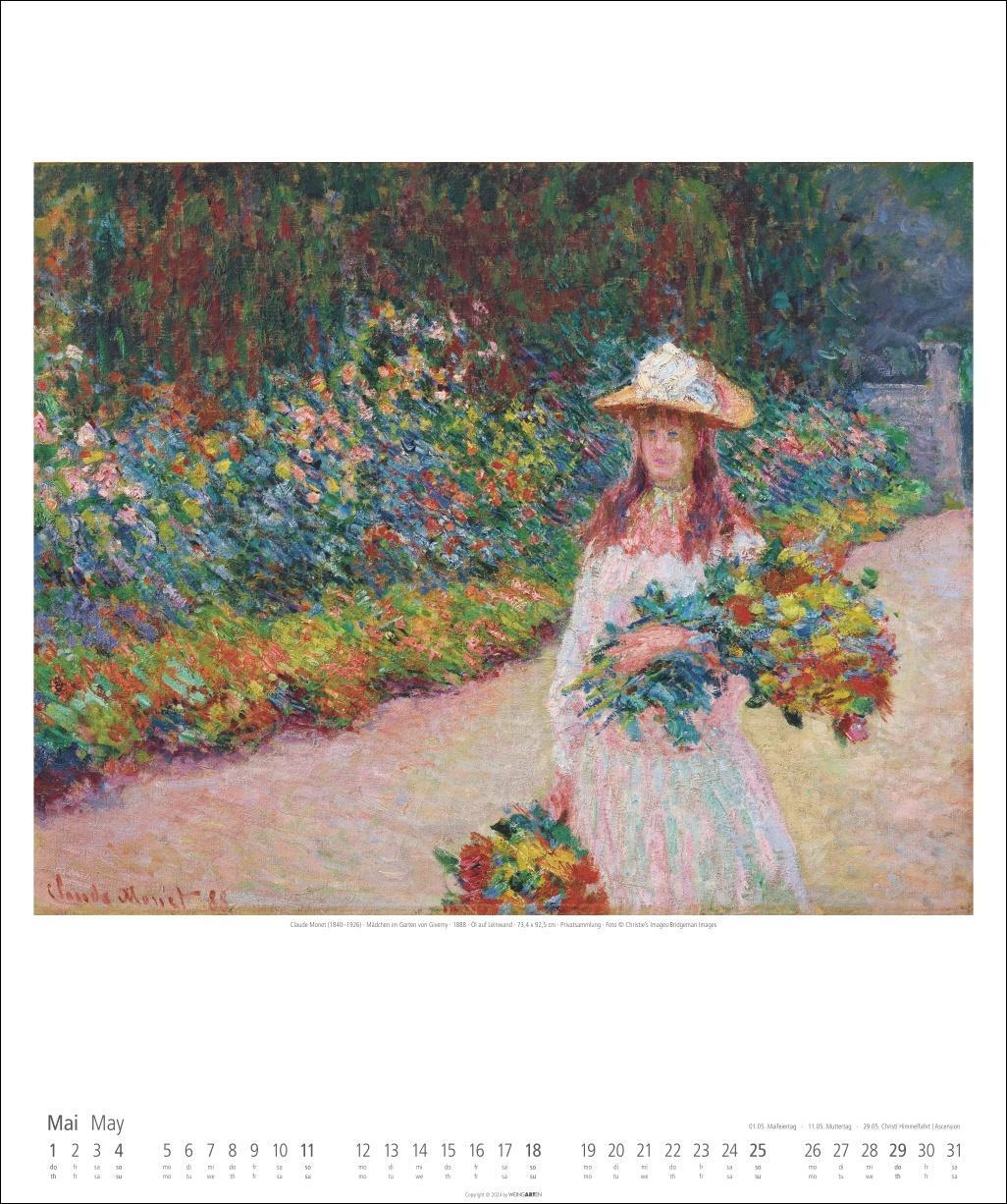 Bild: 9783839900178 | Claude Monet Kalender 2025 | Kalender | Spiralbindung | 14 S. | 2025