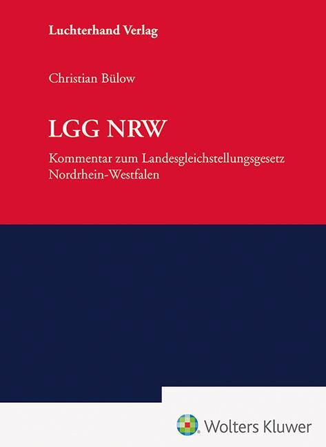 Cover: 9783472098294 | LGG NRW - Kommentar | Landesgleichstellungsgesetz Nordrhein-Westfalen