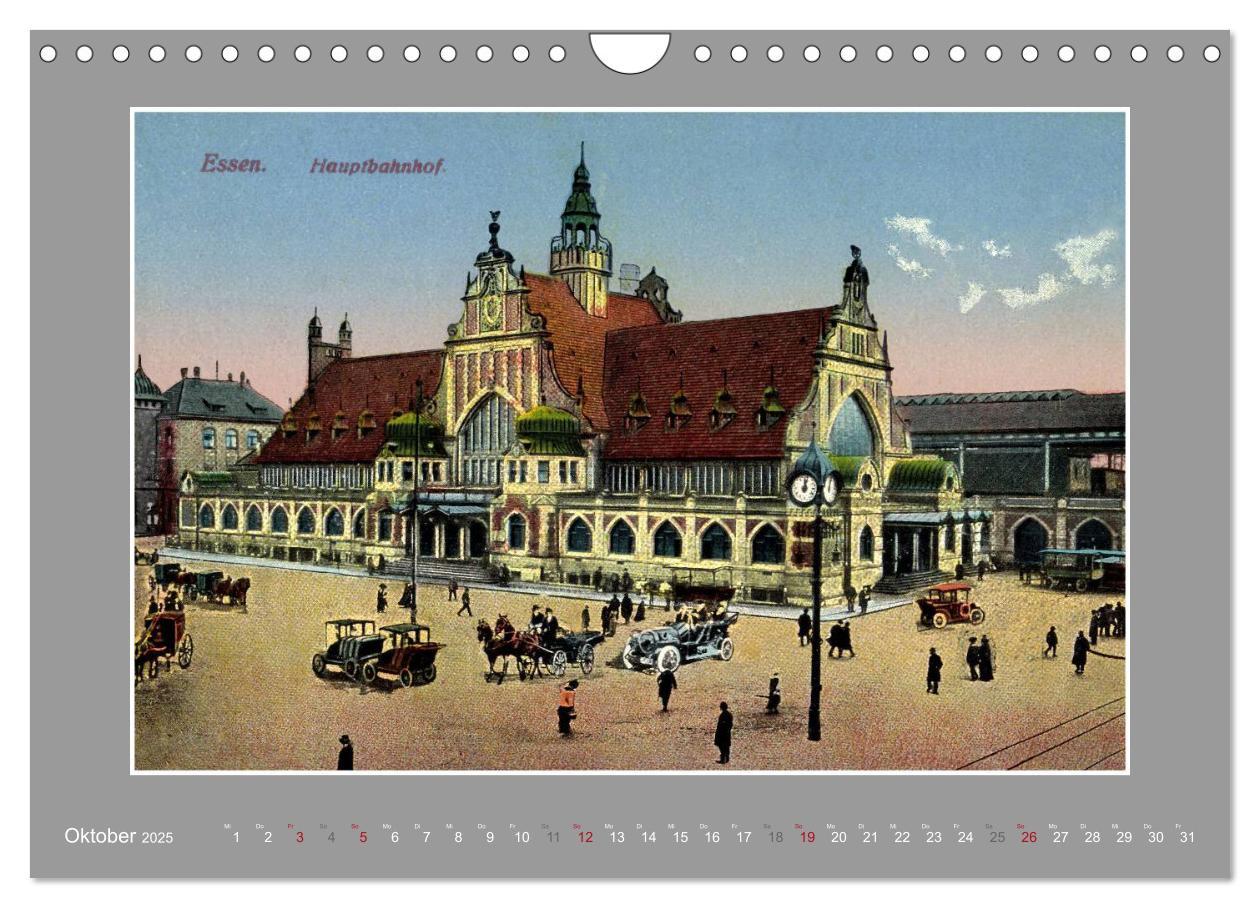 Bild: 9783435722549 | Historische Bahnhöfe (Wandkalender 2025 DIN A4 quer), CALVENDO...