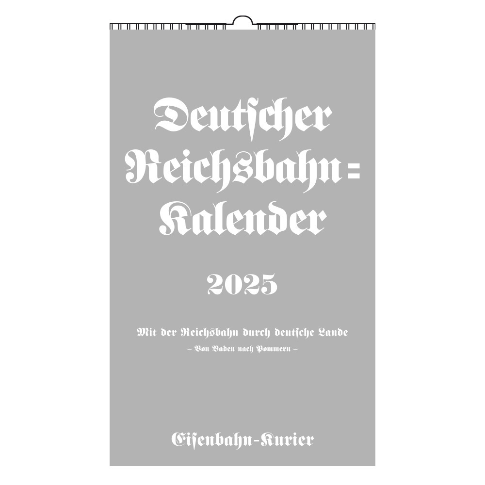 Cover: 9783844659306 | Deutscher Reichsbahn-Kalender 2025 | Kalender | 106 S. | Deutsch