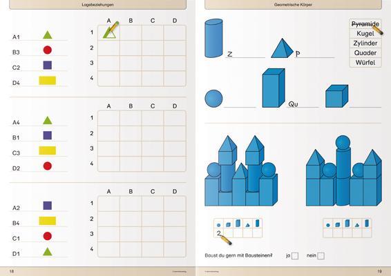 Bild: 9783946904649 | Mein Geometrieheft 1/2 und 3/4 im Set | Katrin Langhans | Taschenbuch