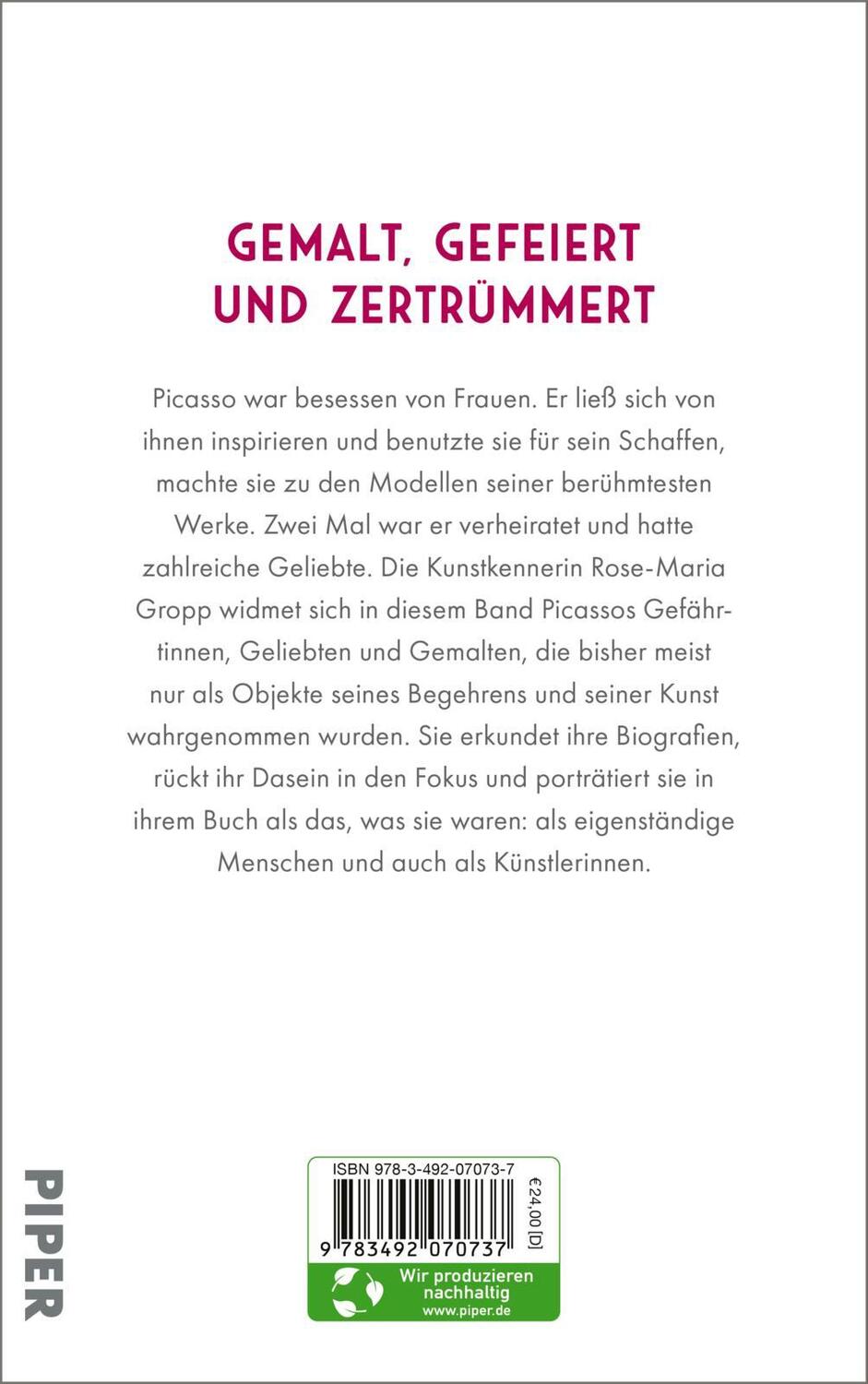 Rückseite: 9783492070737 | 'Göttinnen und Fußabstreifer' | Rose-Maria Gropp | Buch | 288 S.