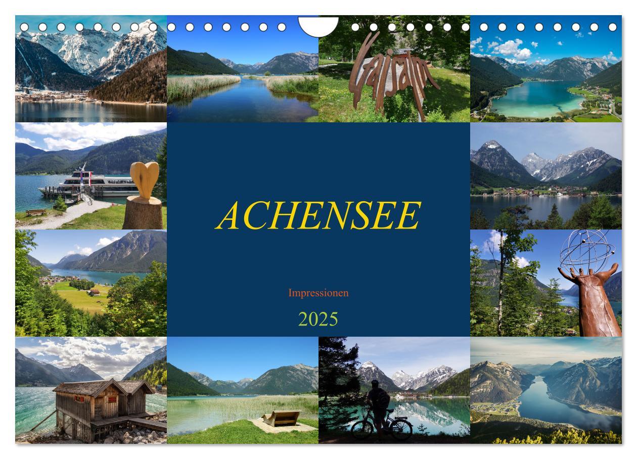 Cover: 9783383862564 | ACHENSEE Impressionen (Wandkalender 2025 DIN A4 quer), CALVENDO...