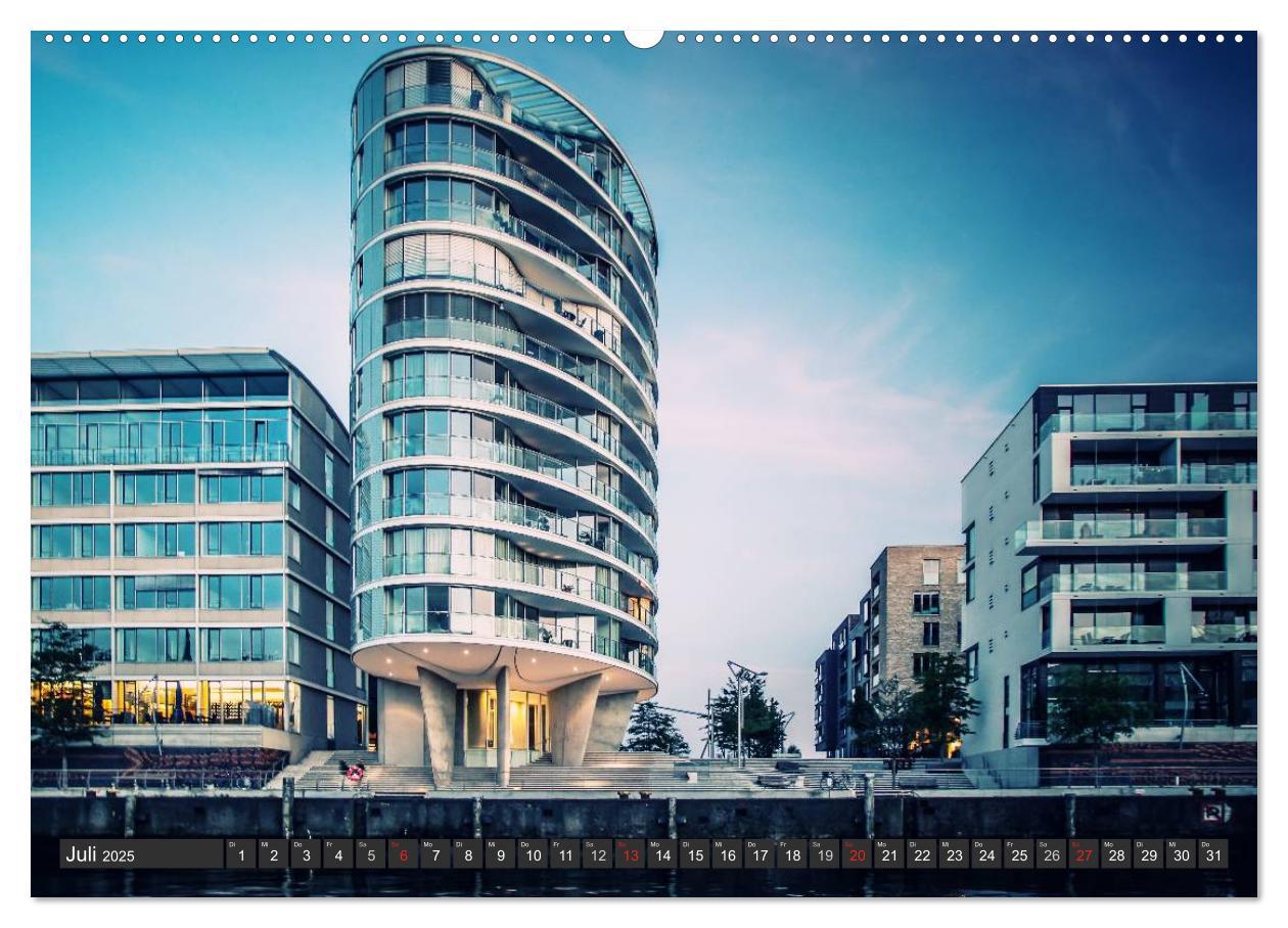 Bild: 9783435821297 | Stadt Hamburg (hochwertiger Premium Wandkalender 2025 DIN A2 quer),...