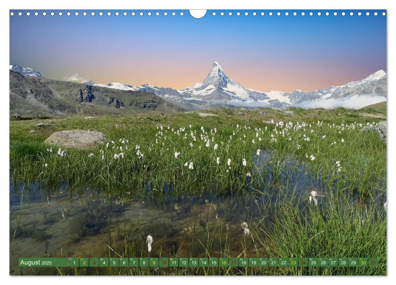 Bild: 9783383826337 | MATTERHORN Impressionen (Wandkalender 2025 DIN A3 quer), CALVENDO...