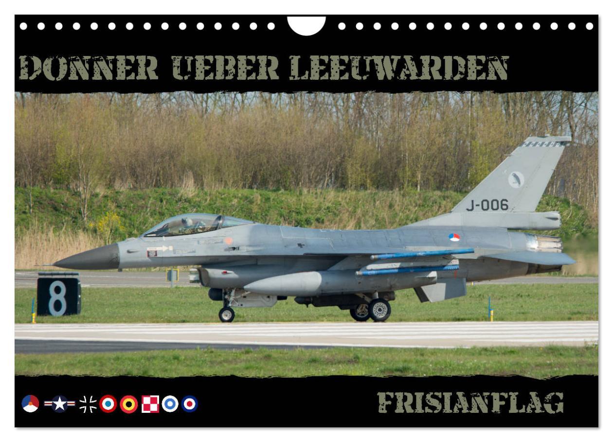 Cover: 9783435448852 | Donner ueber Leeuwarden (Wandkalender 2025 DIN A4 quer), CALVENDO...