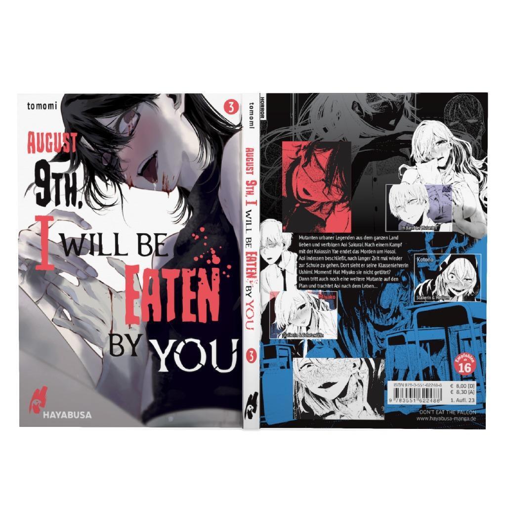 Bild: 9783551622488 | August 9th, I will be eaten by you 3 | Tomomi | Taschenbuch | 160 S.