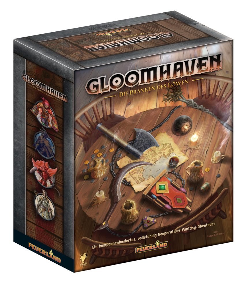 Bild: 706949635777 | Gloomhaven - Die Pranken des Löwen (Spiel) | Isaac Childress | Spiel