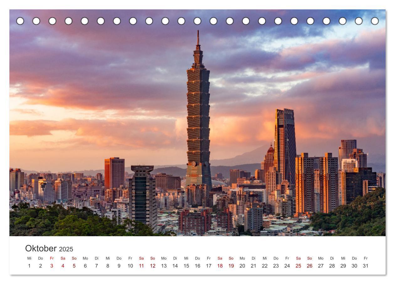 Bild: 9783435004027 | Taiwan - Die wundervolle Insel in Asien. (Tischkalender 2025 DIN A5...