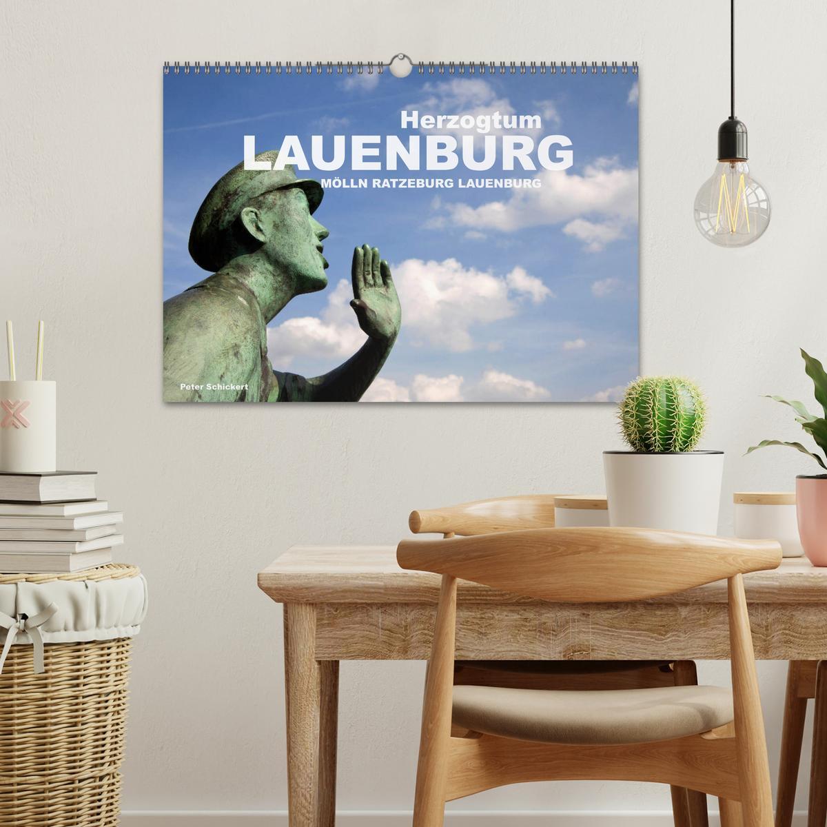 Bild: 9783435422562 | Herzogtum Lauenburg (Wandkalender 2025 DIN A3 quer), CALVENDO...