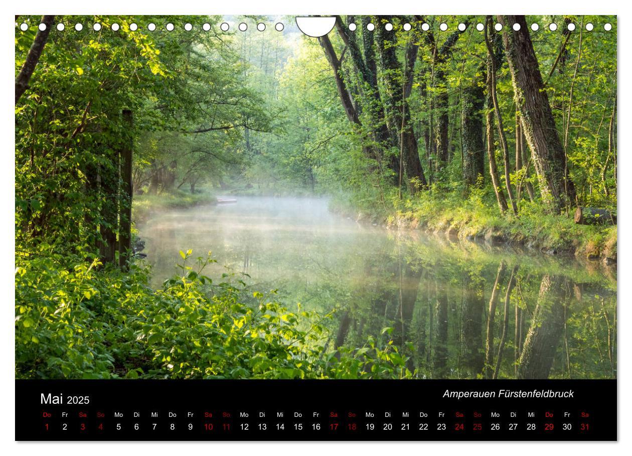 Bild: 9783435432455 | Die Amper - Ansichten eines bayerischen Flusses (Wandkalender 2025...