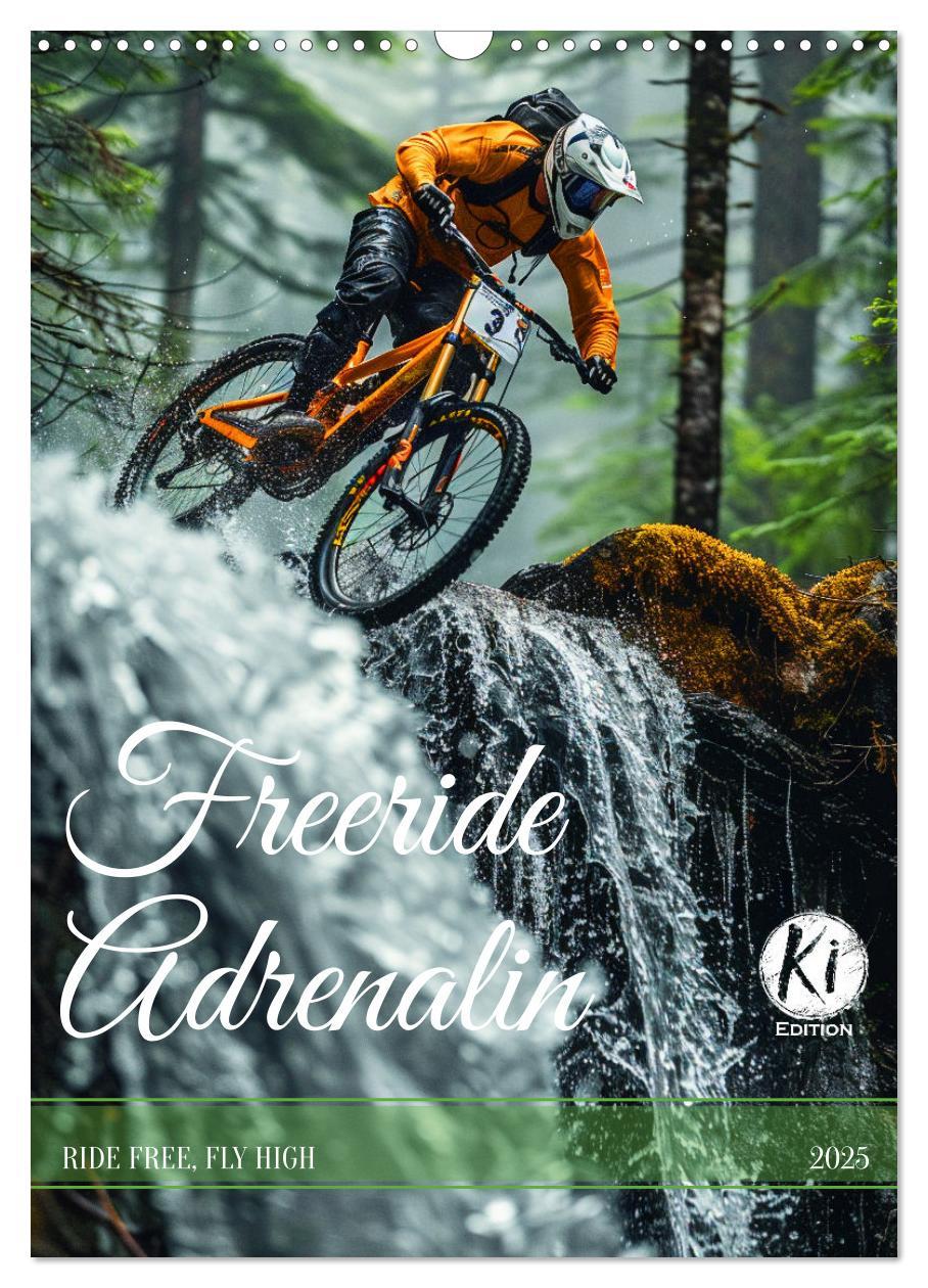 Cover: 9783383968570 | Freeride Adrenalin (Wandkalender 2025 DIN A3 hoch), CALVENDO...