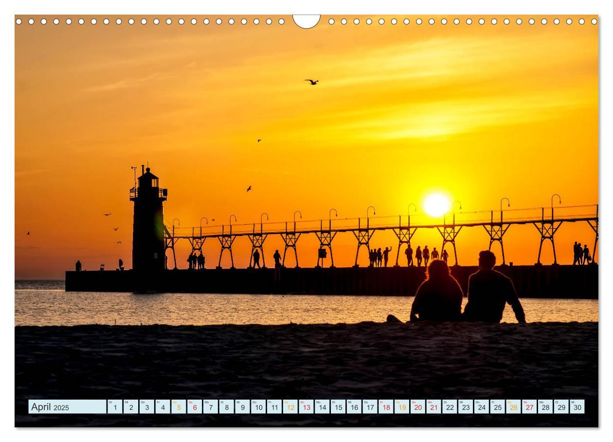 Bild: 9783435453924 | Leuchttürme - maritime Wegweiser (Wandkalender 2025 DIN A3 quer),...