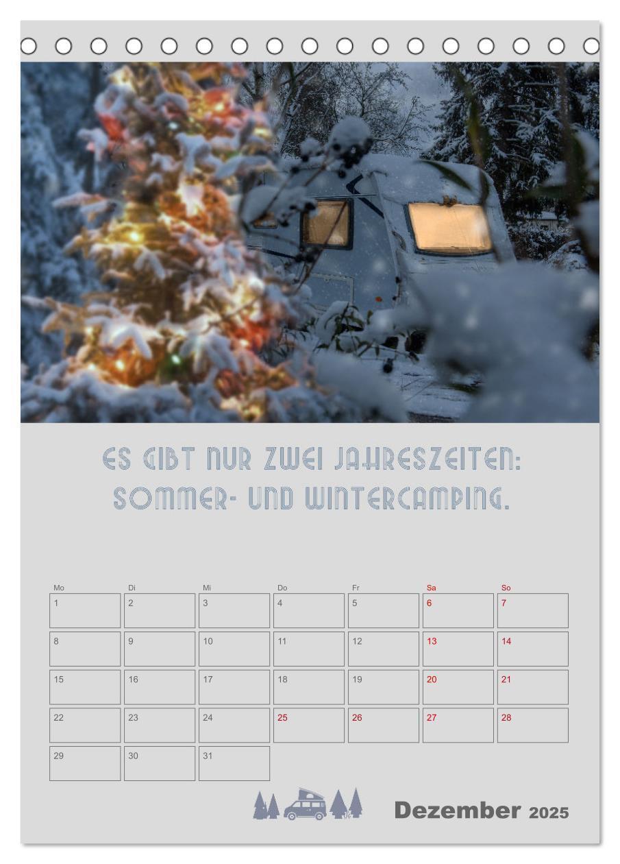 Bild: 9783435908752 | Camping - Hotel kann jeder! (Tischkalender 2025 DIN A5 hoch),...